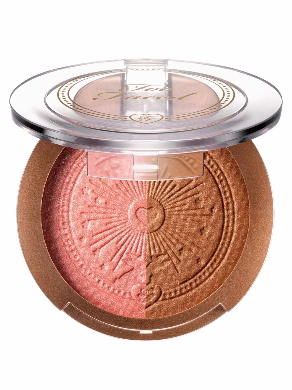 Strawberry Bunny Too Faced Sun Bunny Luminous Blushing Bronzer Brand New in Box